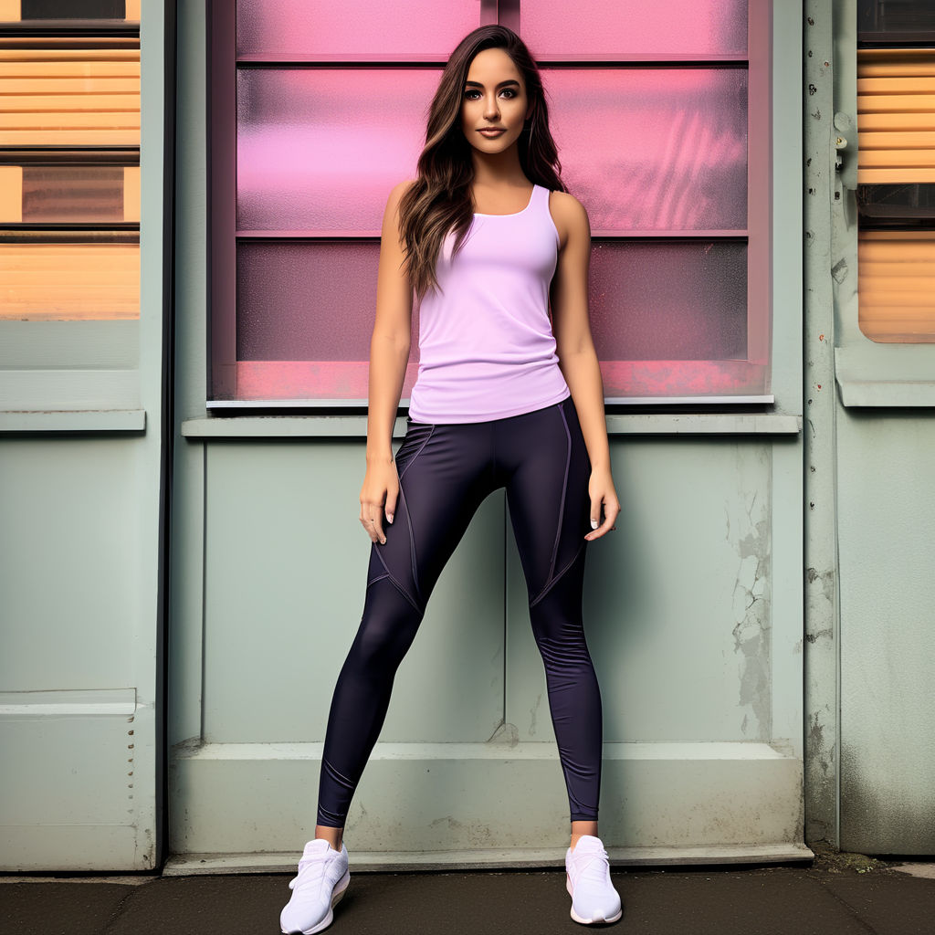 purple leggings - Playground