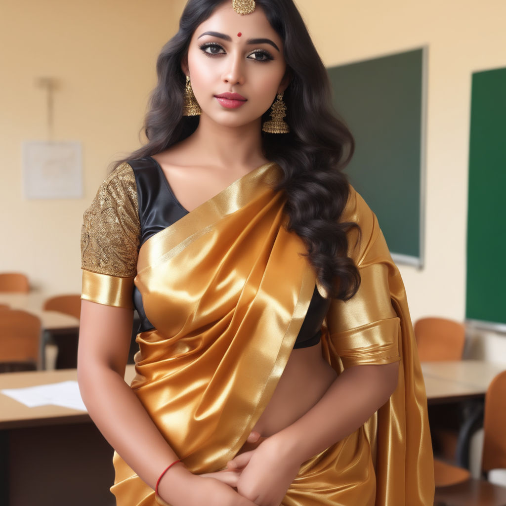 School Teacher Uniform Saree With Blouse Piece– Uniform Sarees