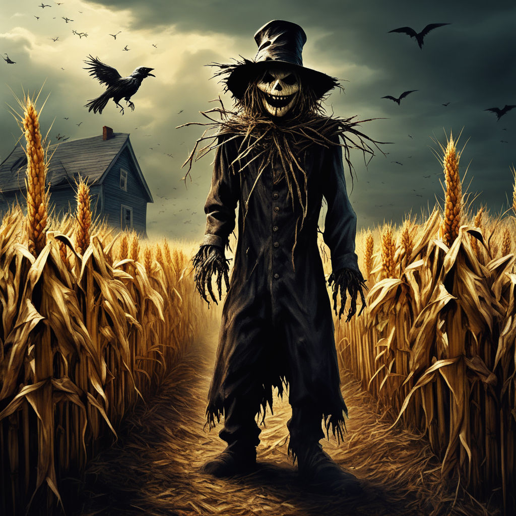 Evil scarecrow art