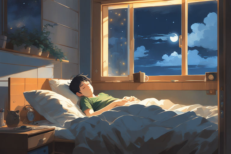 Anime series couple sleep girl boy, anime boy sleep HD wallpaper | Pxfuel