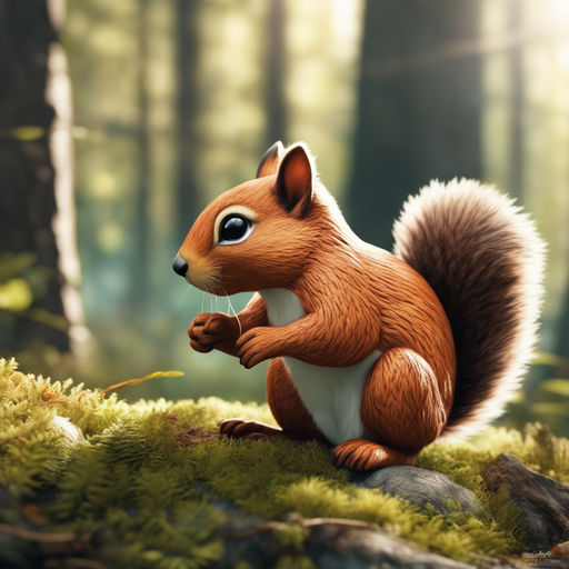 Cute squirrel animal | 4K-wallpaper.com