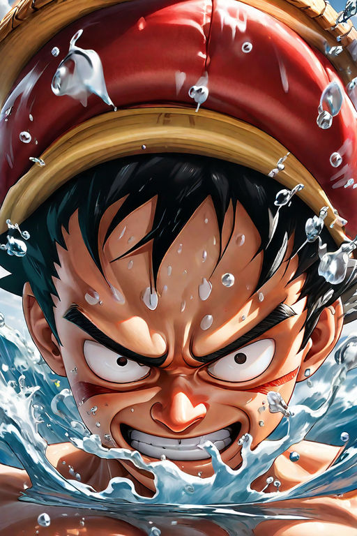 Bald luffy  Luffy, Personagens de anime, Meme one piece