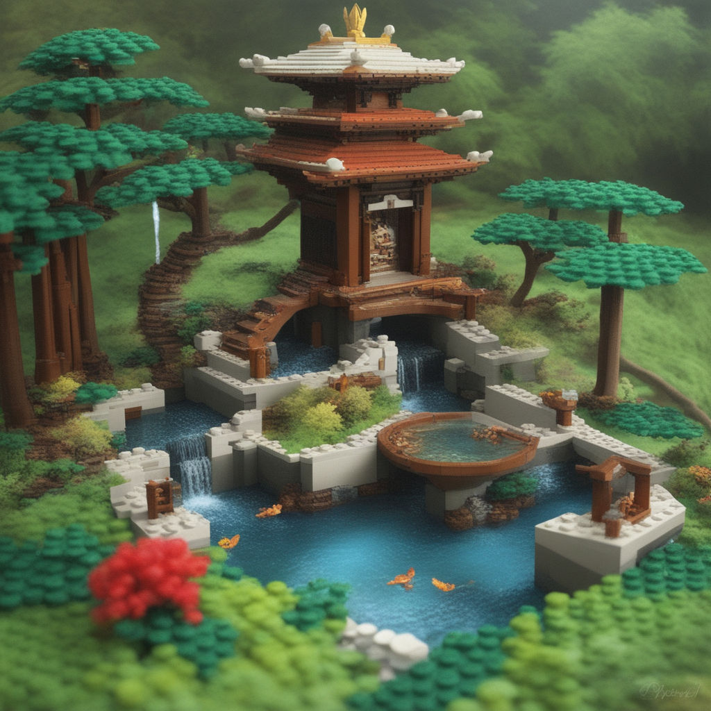 LEGO IDEAS - The Japanese Garden Temple