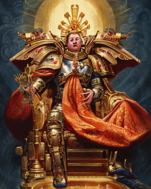 golden throne emperor