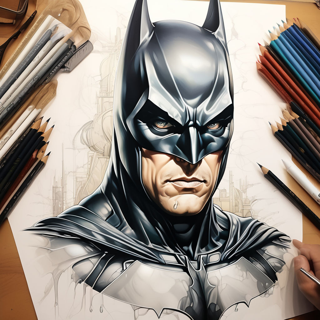 How To Draw Batman | Sketch Saturday Tutorial - YouTube