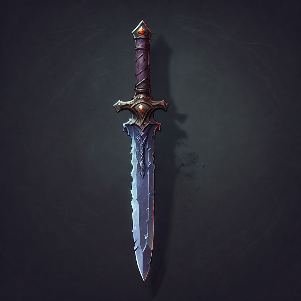 ArtStation - Crossed sharp swords concept with ribbon in vintage style  isolated vector illustration