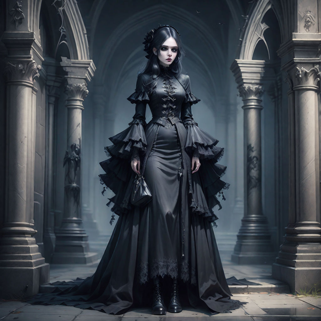 Queen of Sorrows  Gothic fashion women, Goth fashion, Victorian