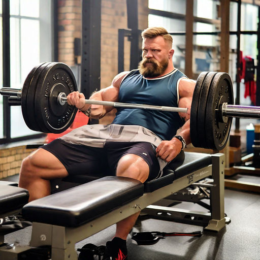 Gigachad bench pressing a woman - Playground