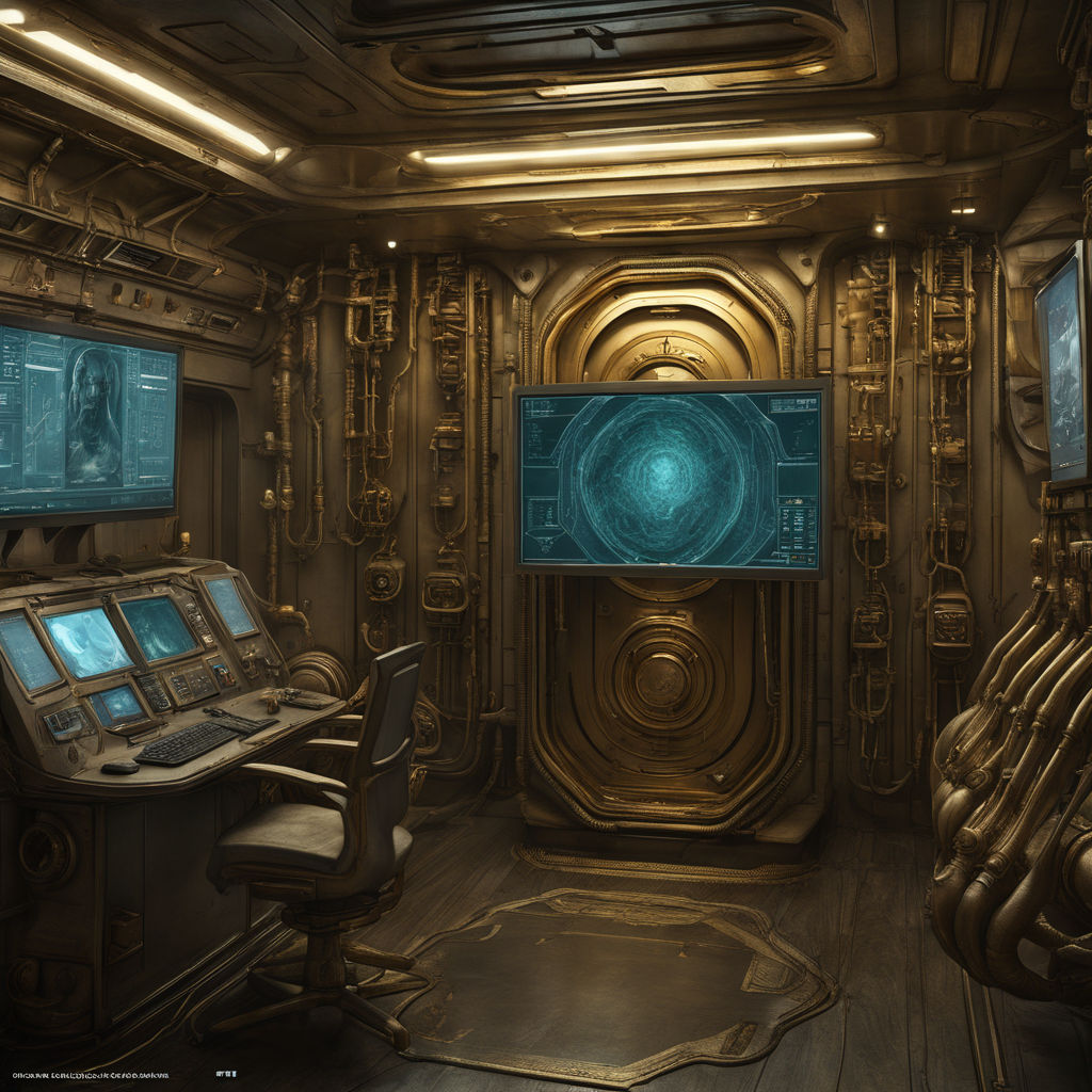 sci fi room concept art