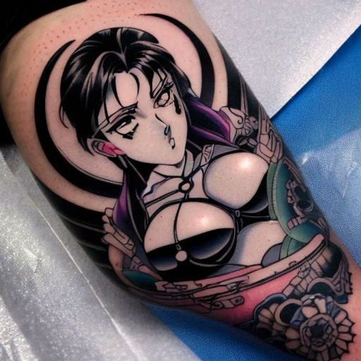 hinata pinup tattoo｜TikTok Search