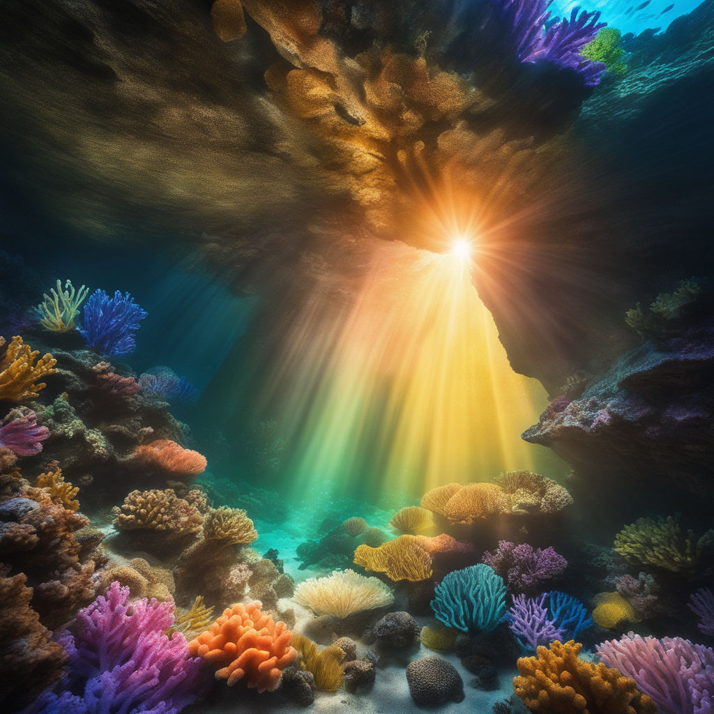 sunlight underwater