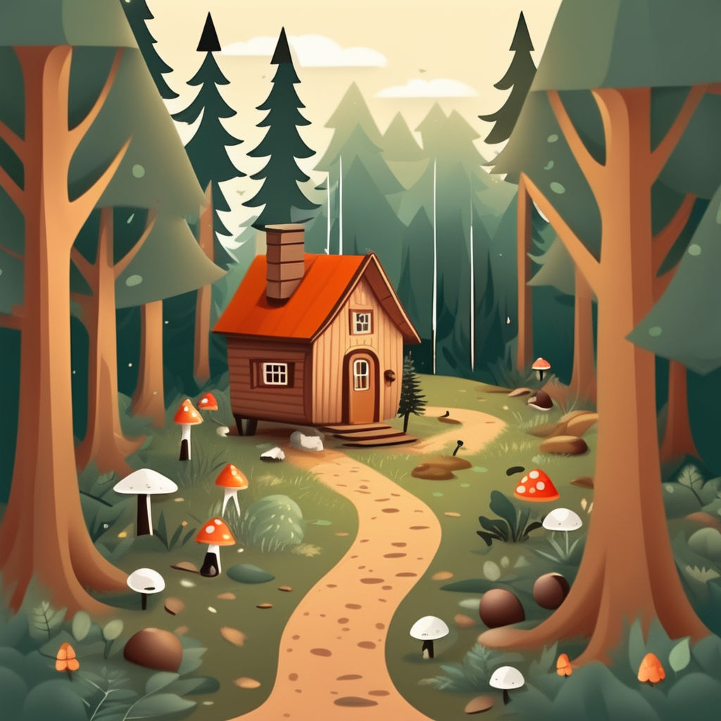 own house clipart with trees