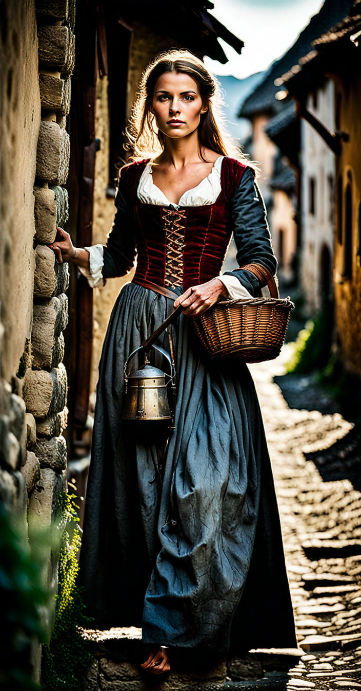 medieval peasant girl