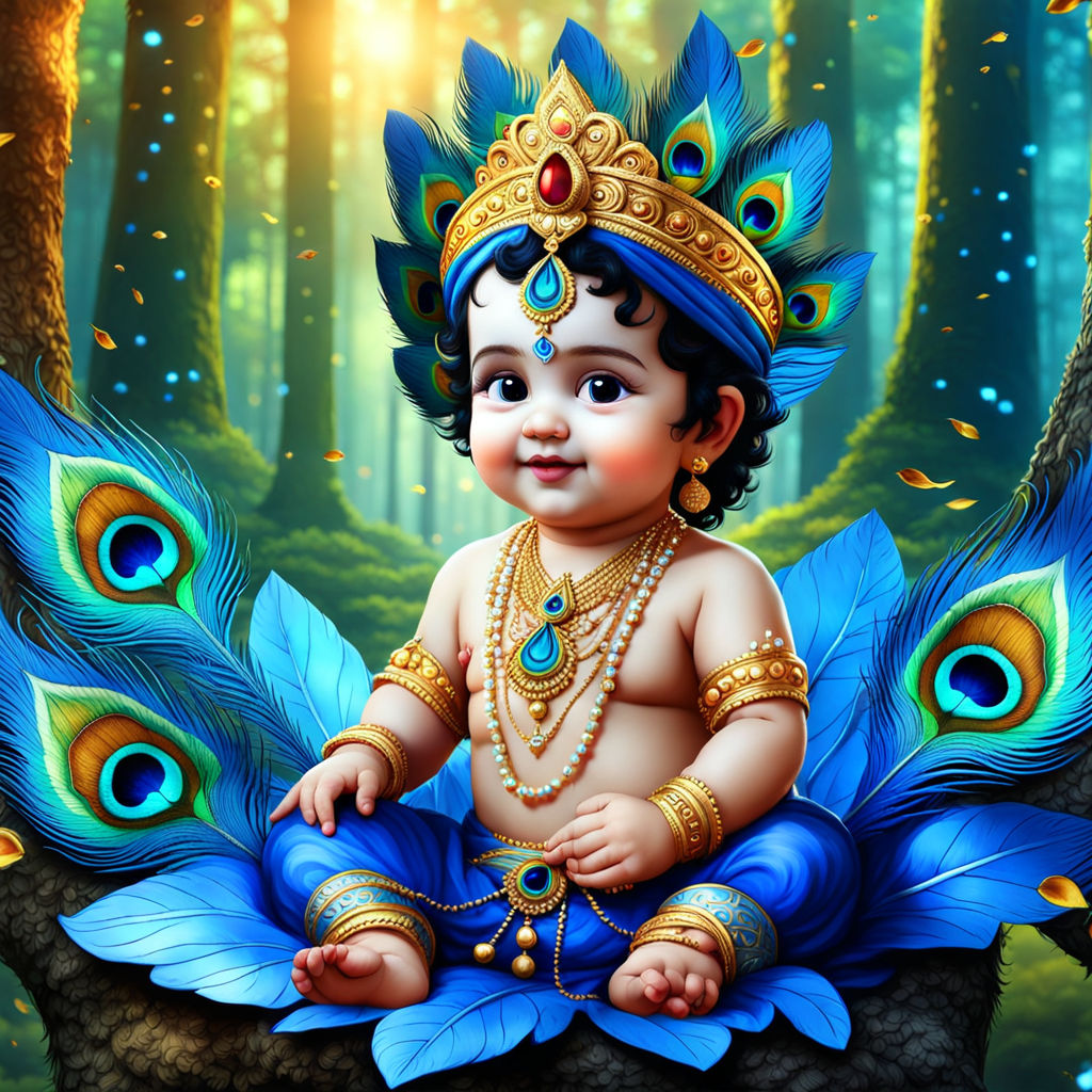 cute baby krishna wallpapers