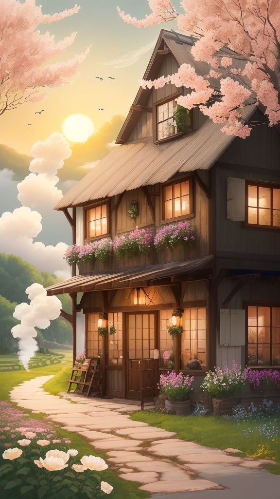  Anime Bed House Room HD Background Wallpaper  CBEditz