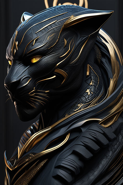 humanoid panther