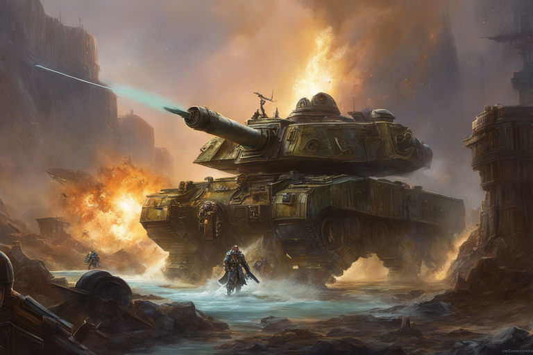 ArtStation - Warhammer 40,000 - Concept art Astra Militarum