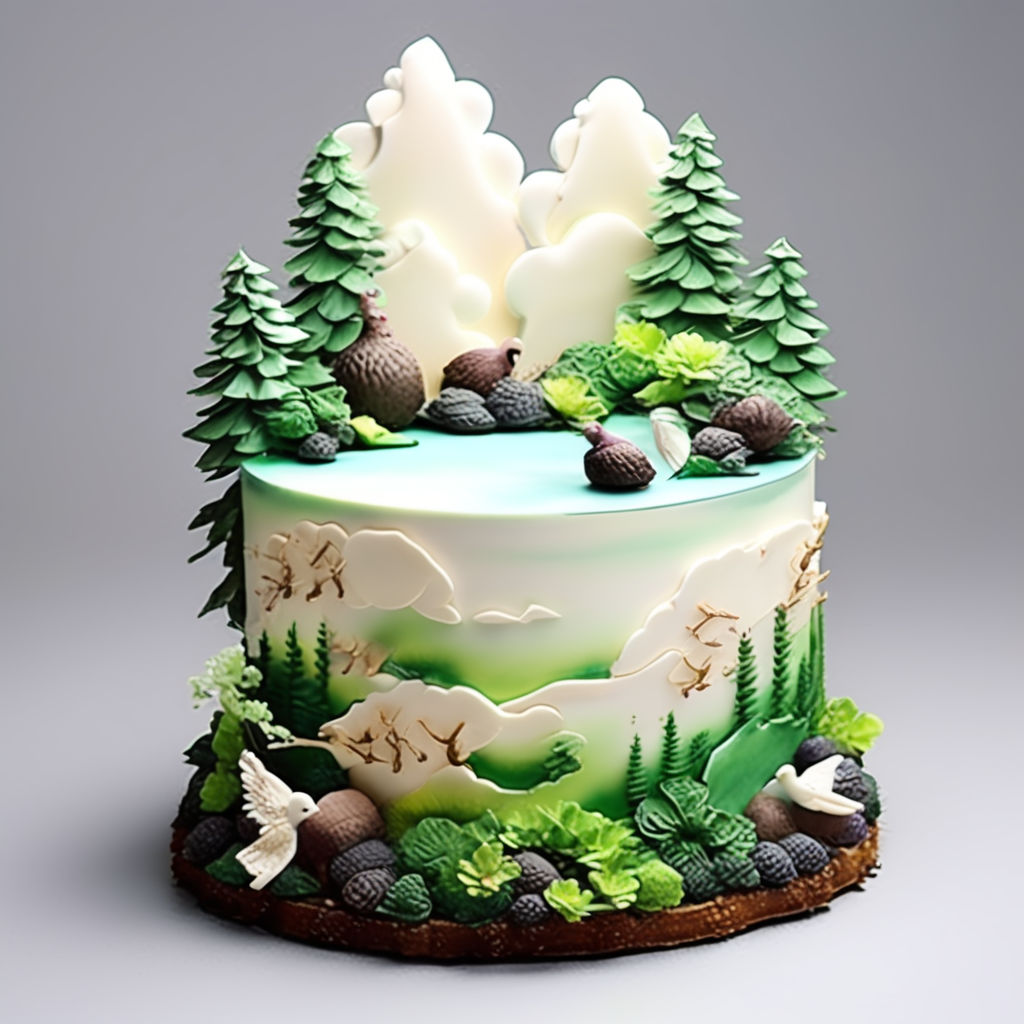 Woodland Animals Cake – KS