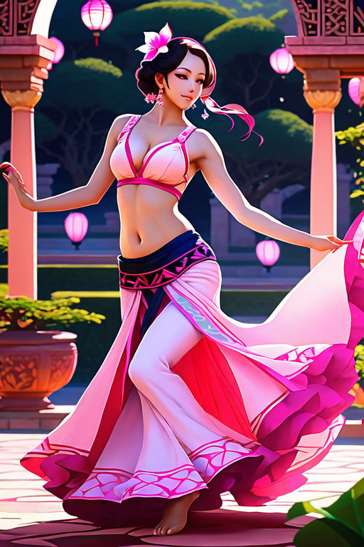 belly dancer like one piece Charlotte Linlin - Playground