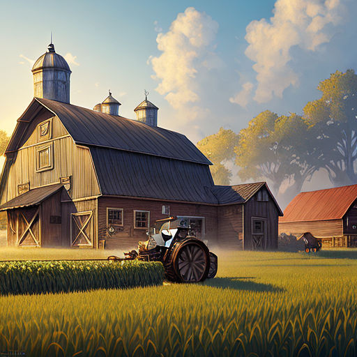 farm barn wallpaper