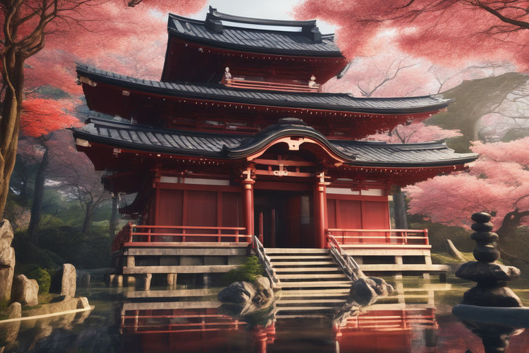 Sacred Shrines Anime Art Wallpapers: Hd Manga Epic Fan Art (@wallpapers) |  Hero