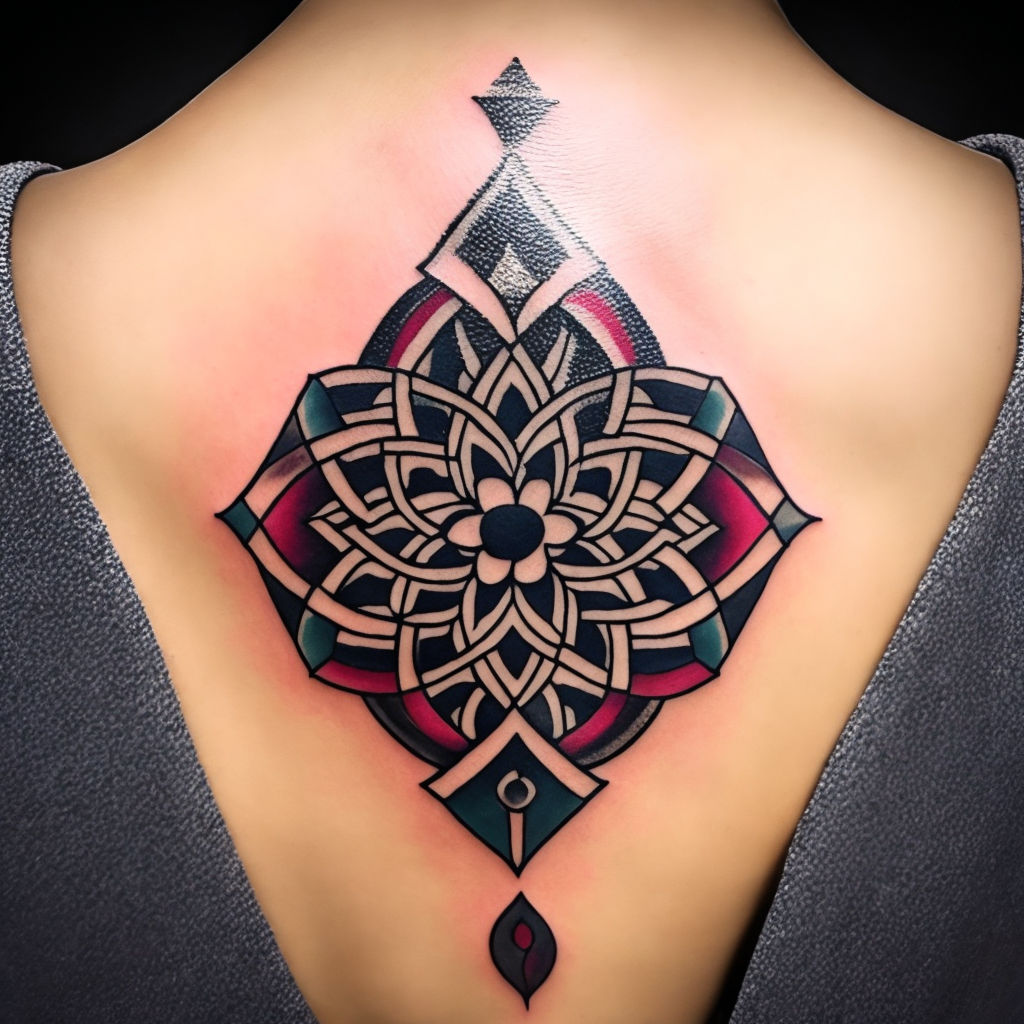 Colorful Mandala by Cody Hennings : Tattoos