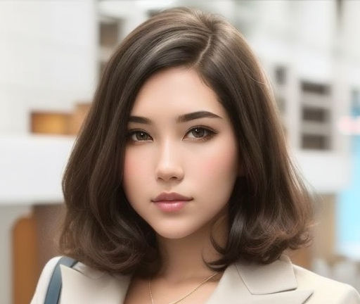 asian, people, and girl image  Korean short hair, Girl short hair, Asian  short hair