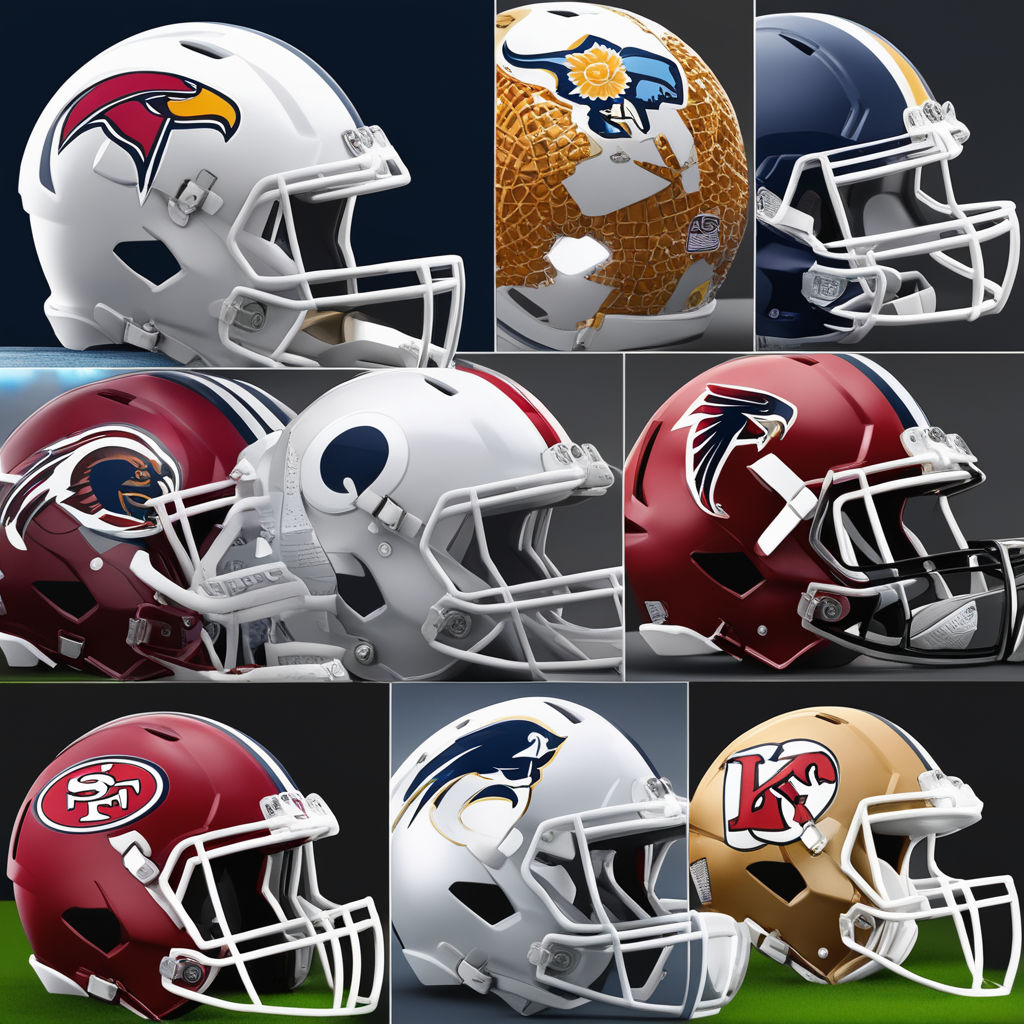 Design Company Creates Bold Concept Helmets for All 32 NFL Teams