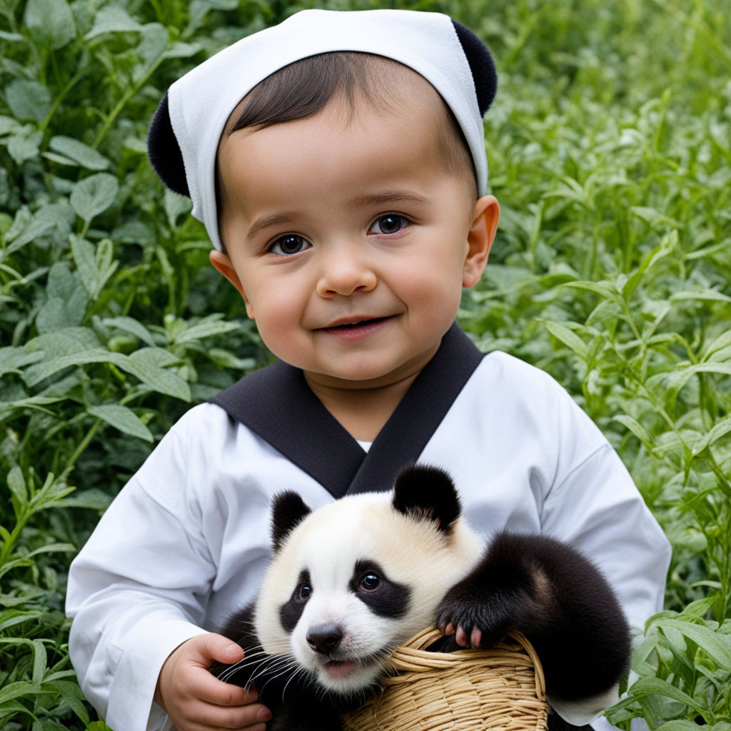 Buy amscan Precious Panda Babies Costume Toddler Fancy Dress (0-6 months)  Online at desertcartINDIA