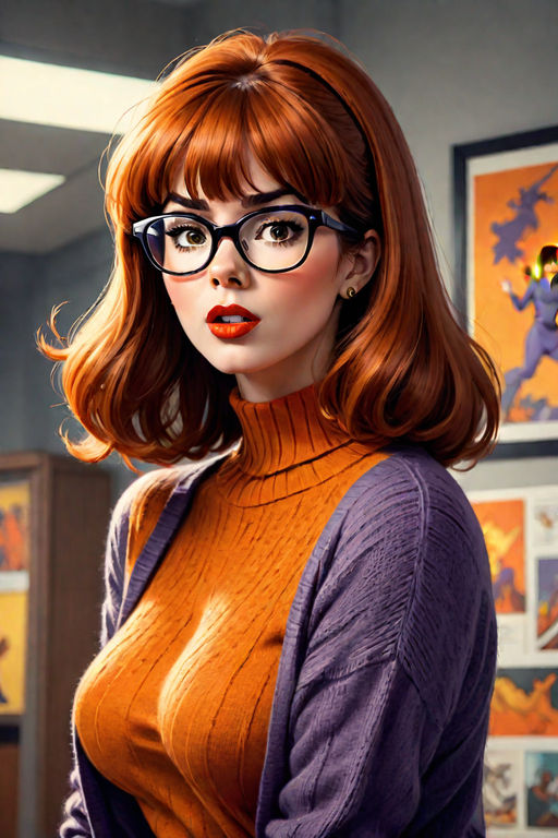 Velma Dinkley IRL #2 - AI Photo Generator - starryai