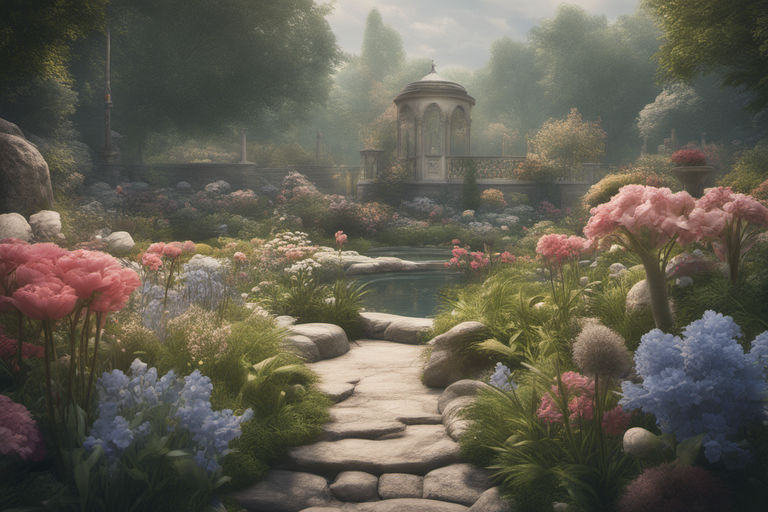 fantasy garden backgrounds