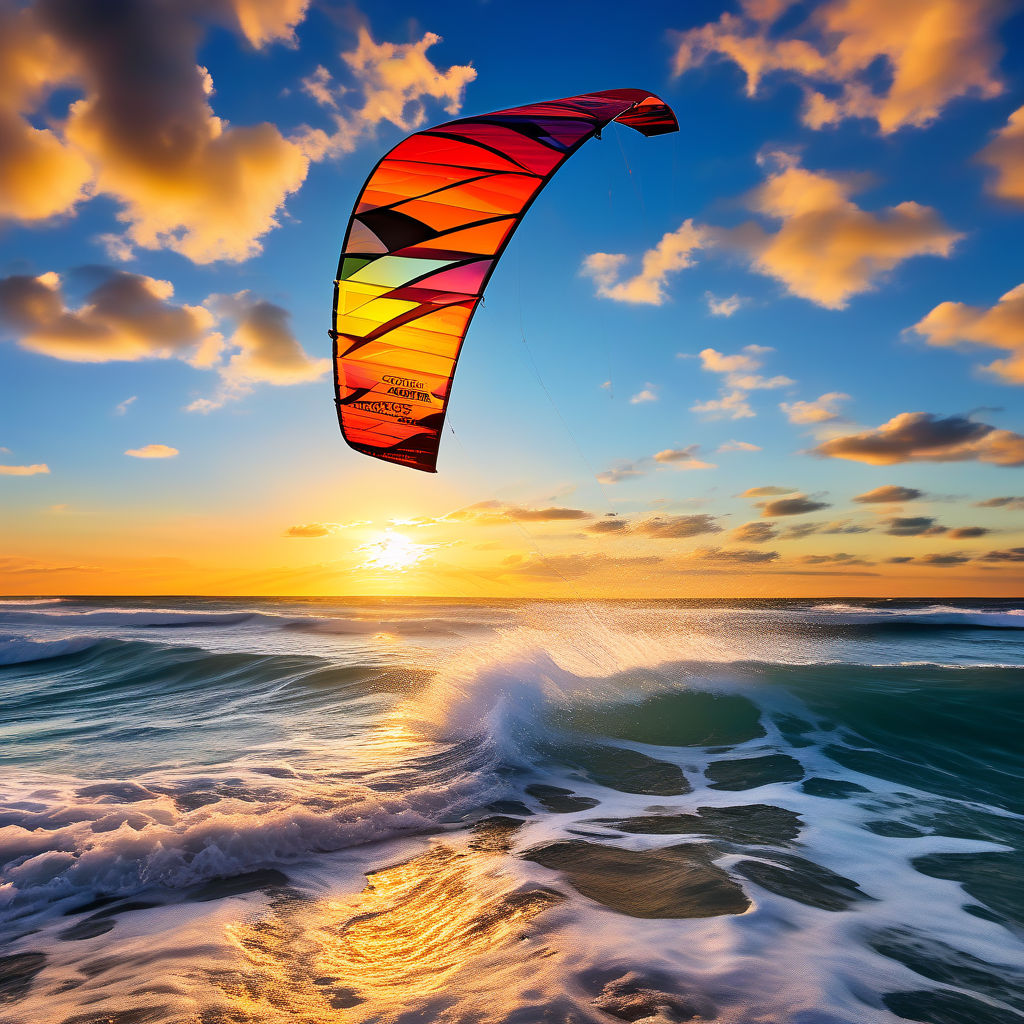 Wallpaper Roll Kite Surfing - PIXERS.UK