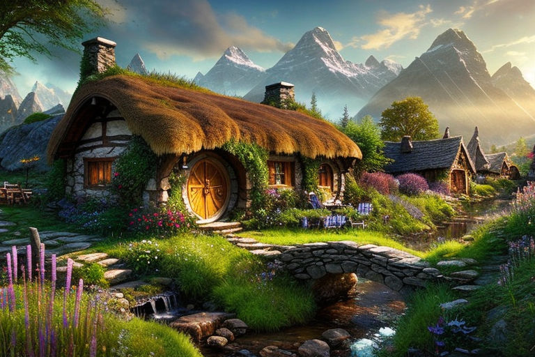 lord of the rings wallpaper hd shire