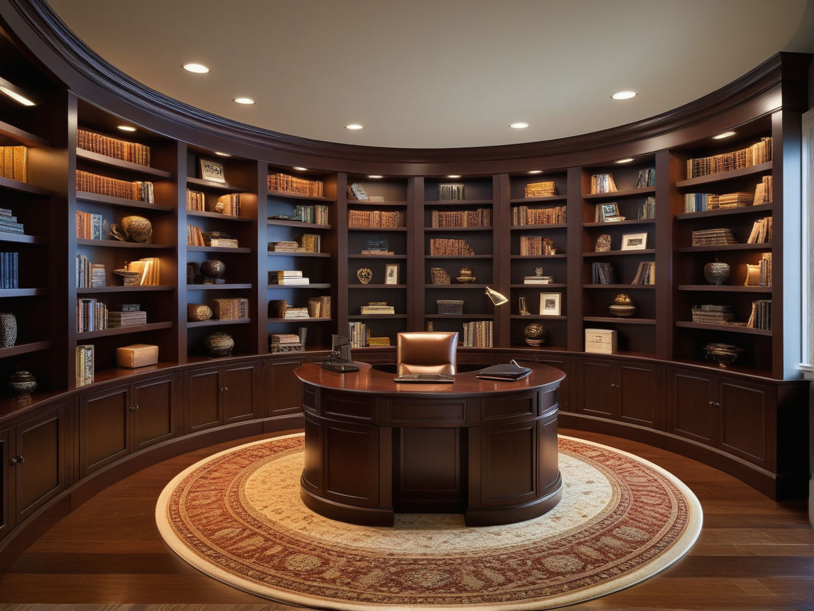 Modern Home Library Design, Lighting Ideas for Bookcases and Shelves