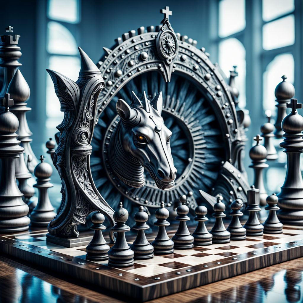 Chess, game, board, pieces, metal, HD phone wallpaper