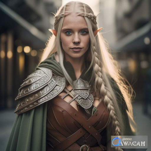 female elven archer costume