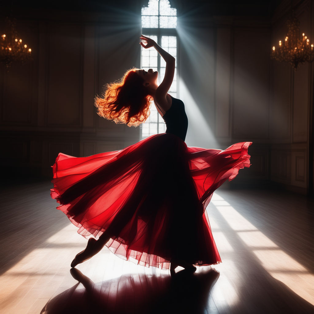 Silhouettes of female flamenco dancer - Stock Illustration [20145139] -  PIXTA