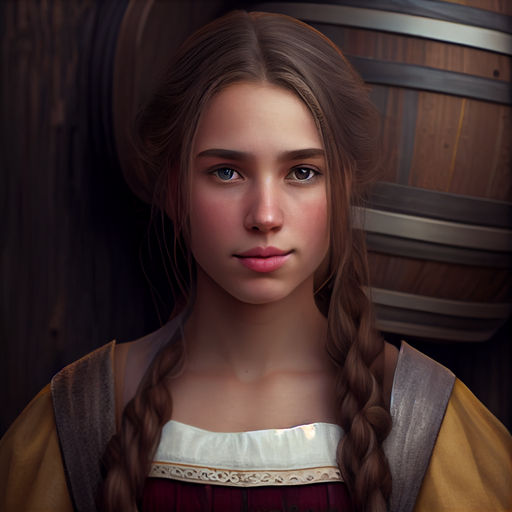 medieval peasant girl