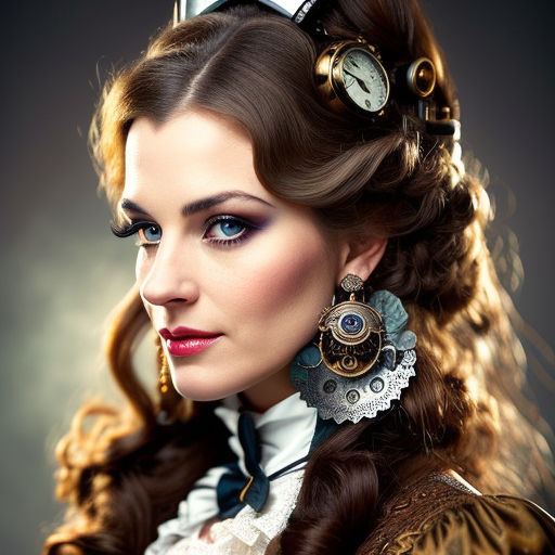 victorian steampunk makeup