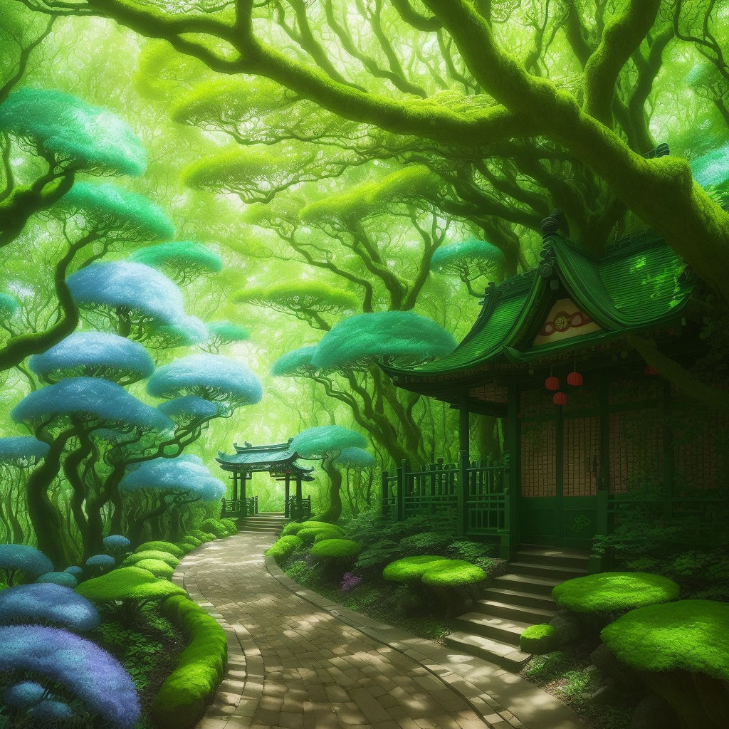 floresta de anime - Playground