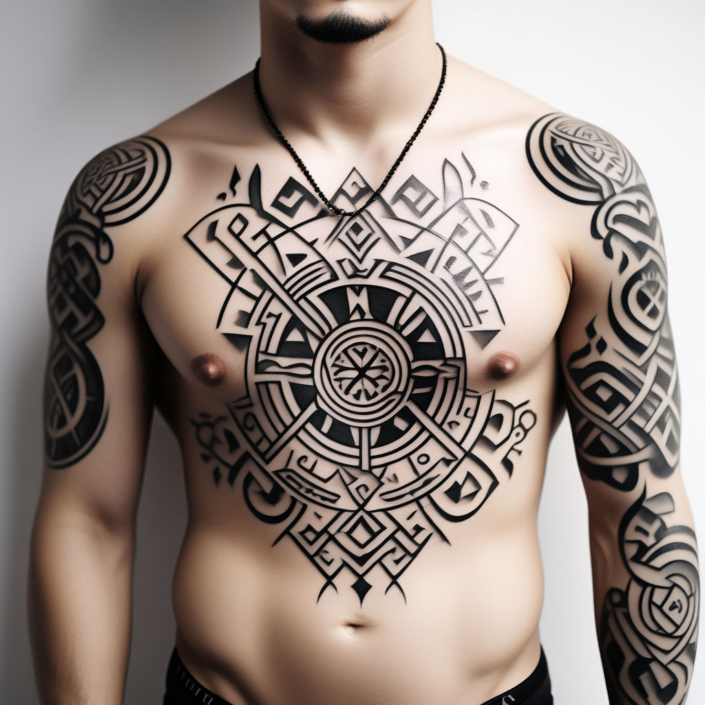 Sound music disc jokey tattoo idea | TattoosAI