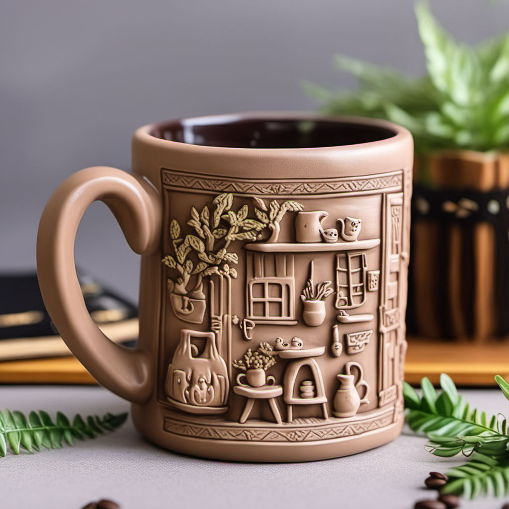 Mandala Magic Mug Midjourney Prompt - Unique Coffee Mug Design