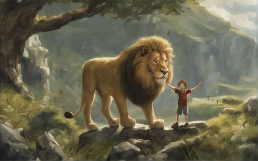 Wallpaper wave, Leo, heroes, The Chronicles Of Narnia, chronicles