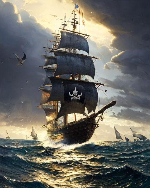 pirate ship iphone wallpaper