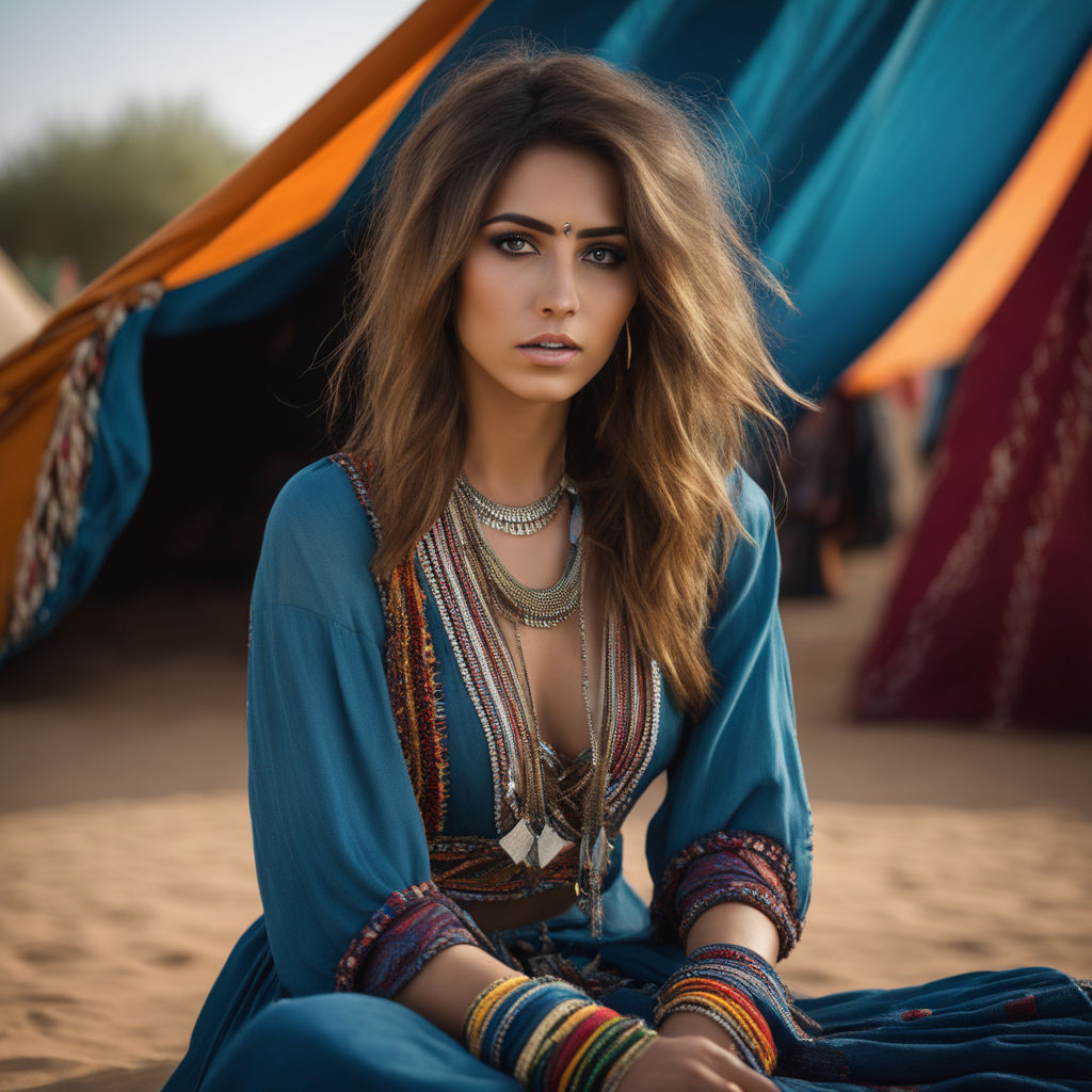 bedouin women hair