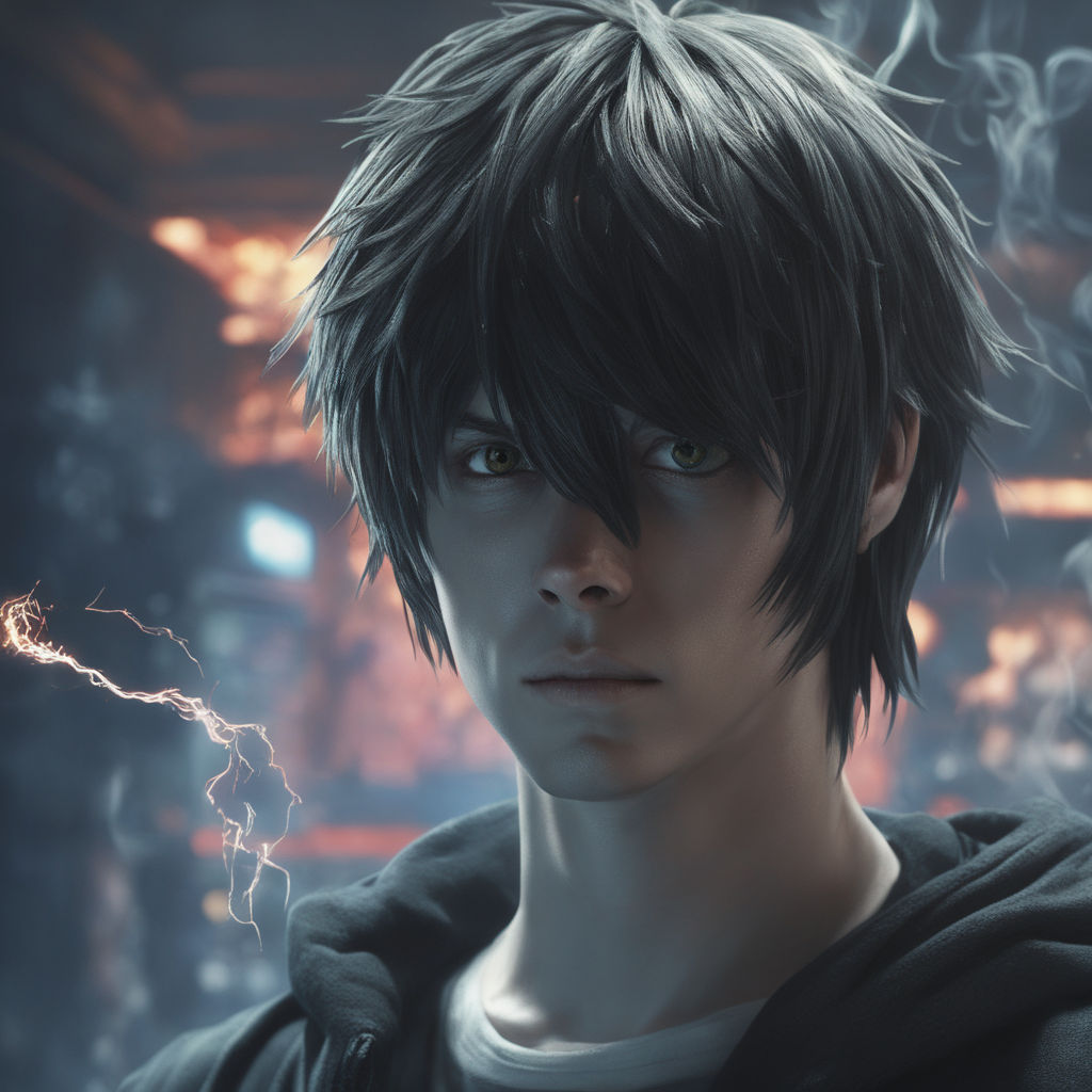 ArtStation - banner anime filme death note japan