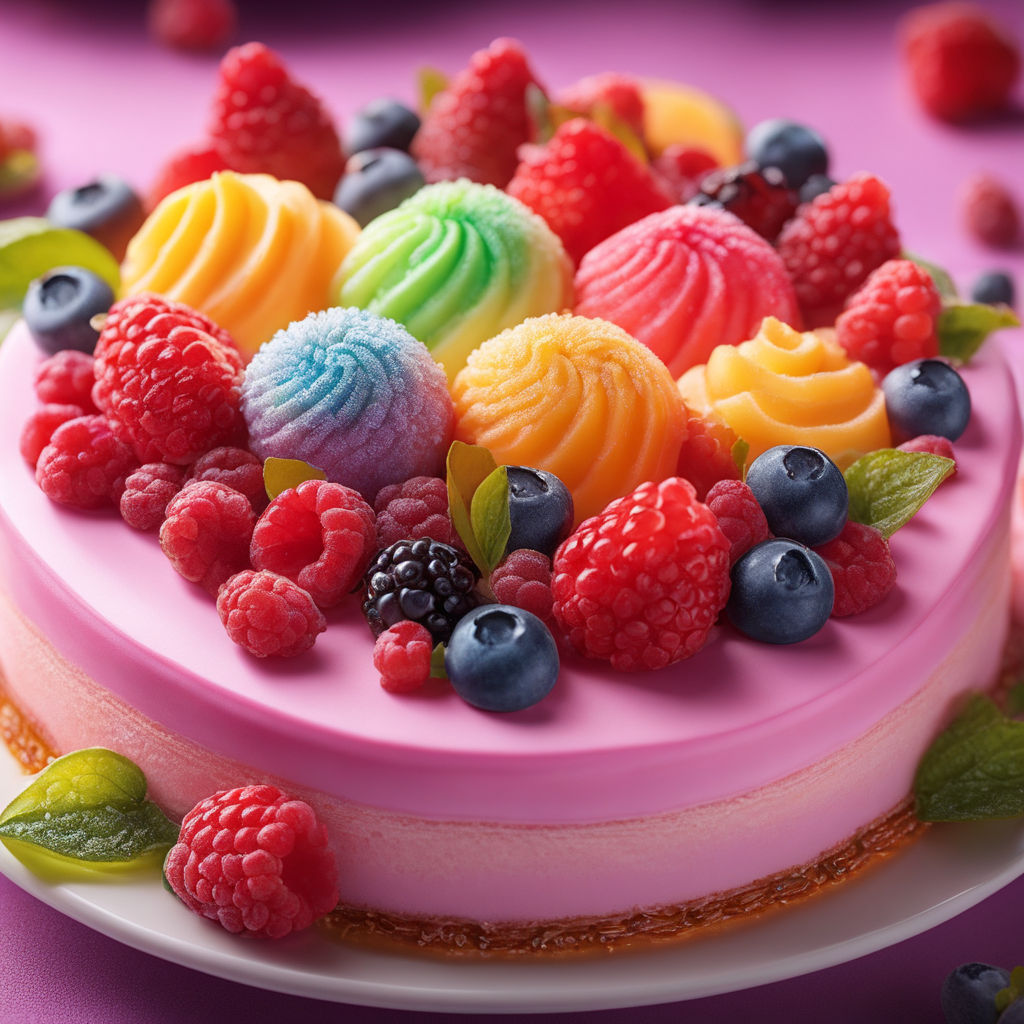 Rainbow Fruit Party and Cake: per chi non vuole salutare l'estate