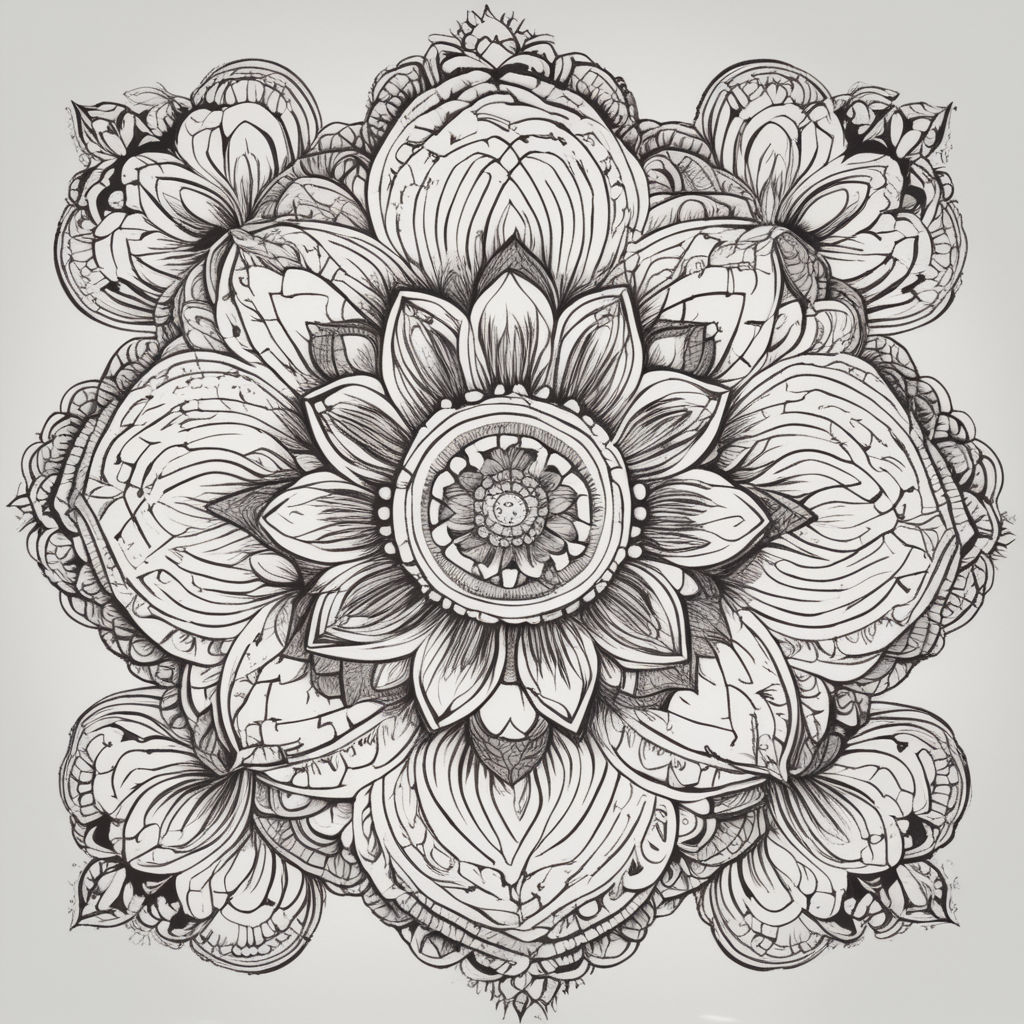 mandala drawing ideas