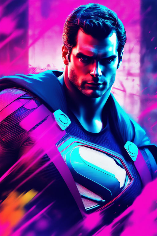 Oficina Steam::Superman - Glow[4K]