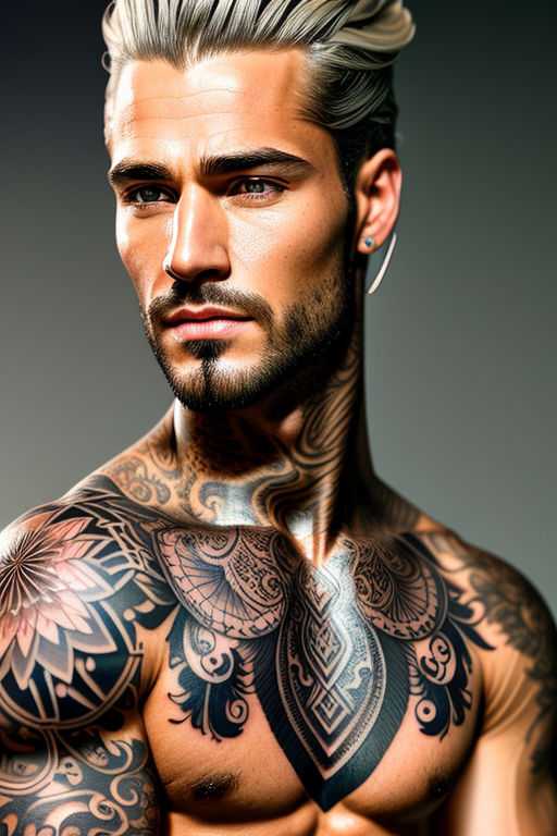 Chest Tattoos for Men : Ideas and more | 1984 Studio